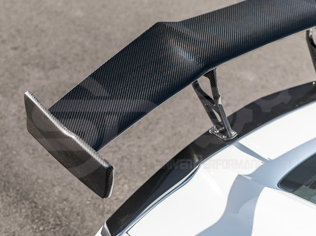 2014-2019 CHEVROLET CORVETTE C7 | ZR1 ZTK CONVERSION PACKAGE REAR SPOILER HIGH WING WITH WING RISER